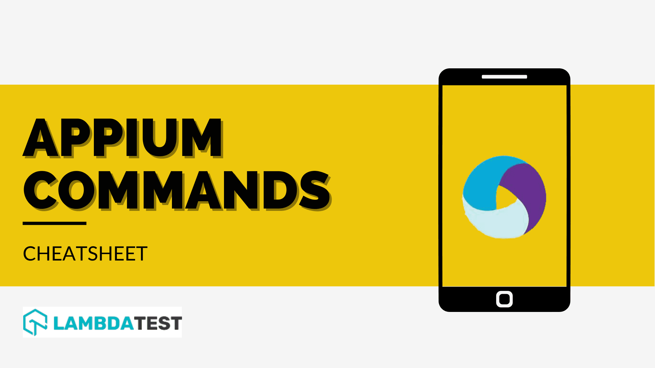 Appium Commands Cheat Sheet For Developers