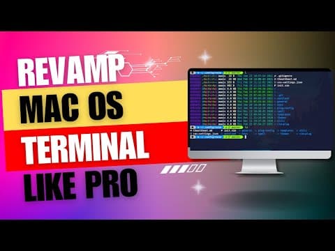 Revamp Your Mac OS Terminal like a PRO: Boost Your Productivity Today!