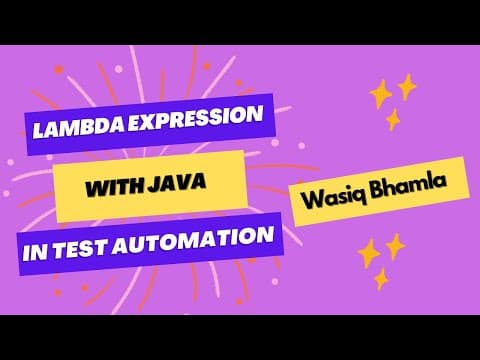 Remove Code duplication and write clean code in your Selenium tests with Lambda expressions in Java