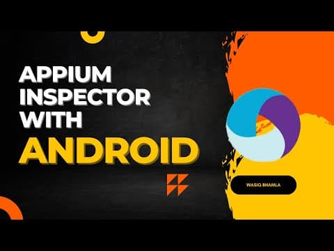 How to use Appium Inspector with Android application like a PRO?